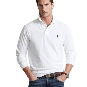 Polo Golf Ralph Lauren polo shirt in size XL White Long sleeve